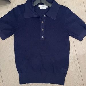 Collared short sleeve shirt